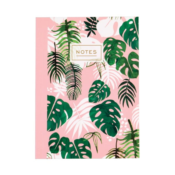 Užrašų knygutė "Rex London Tropical Palm", A6 dydžio