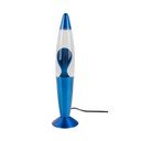 Mėlynos spalvos iš stiklo lavos lempa (aukštis 35,5 cm) Funky Rocket Lava – Leitmotiv