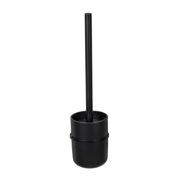 Juodas savaime prilimpantis plastikinis tualeto šepetys Carpino - Wenko-image-4