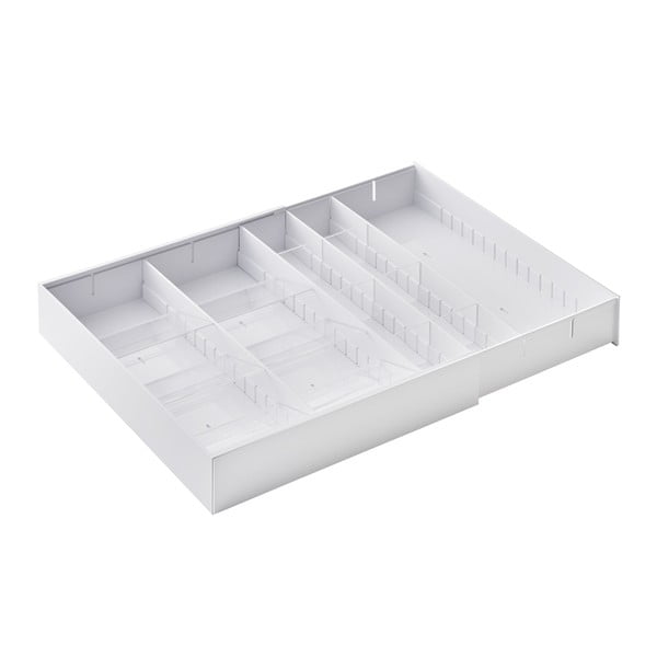 Baltas plastikinis staliukas stalčiui 47,5 x 35 cm - YAMAZAKI
