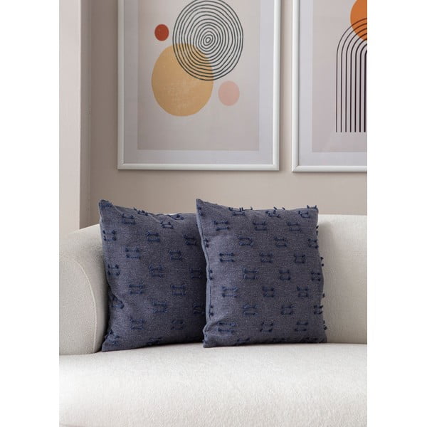 Dekoratyviniai pagalvių užvalkalai 2 vnt. 43x43 cm Tuffet – Mioli Decor-image-3