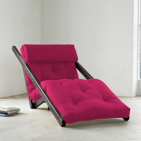 "Karup Figo" poilsio kėdė, venge/rožinė, 70 cm