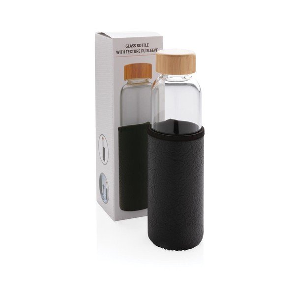 Stiklinis butelis su juoda rankena XD Collection, 0,55 l-image-4
