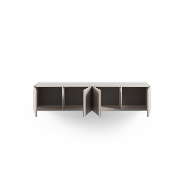 Kreminės spalvos TV spintelė 180x38x35 cm Daroca – Marckeric-image-4
