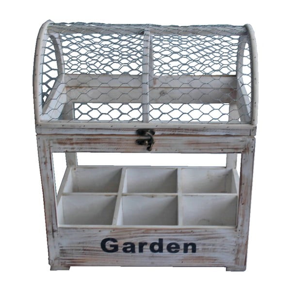 Iš medžio gėlių stovas (aukštis 39 cm) – Garden Pleasure-image-1