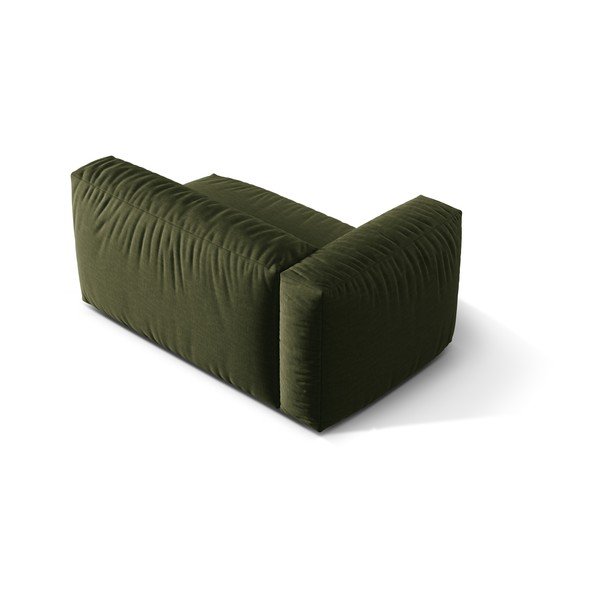 Modulinė sofos dalis žalios spalvos (su kairiuoju kampu) Martina – Micadoni Home-image-3