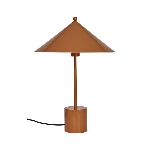 Rudos spalvos iš metalo stalinis šviestuvas (aukštis 50 cm) Kasa – OYOY Living Design