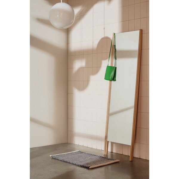 Pastatomas veidrodis su medžio masyvo rėmu 49x166 cm Lun – noo.ma-image-1