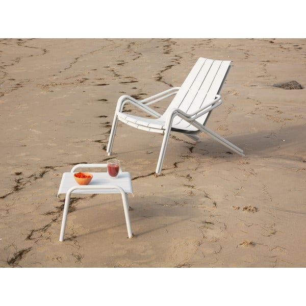 Sodo šoninis staliukas iš aliuminio 50x45 cm Fleole – Ezeis-image-2