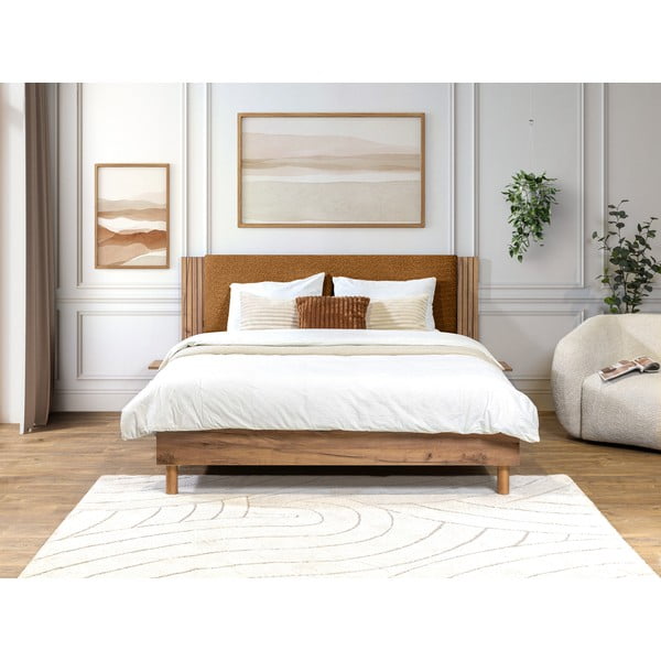 Dvigulė lova su lovos grotelėmis 140x190 cm Lior – Bobochic Paris-image-3