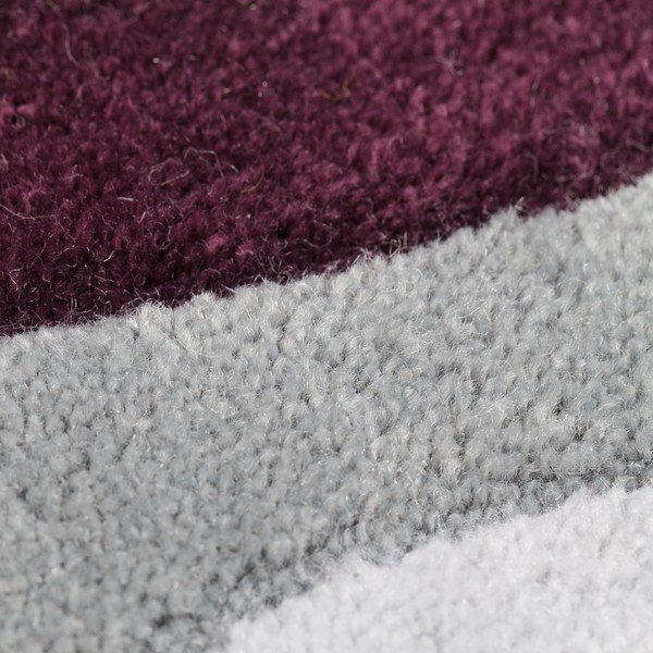 Pilkos ir violetinės spalvos kilimas "Flair Rugs" kilimai "Splinter Purple", 160 x 220 cm-image-2