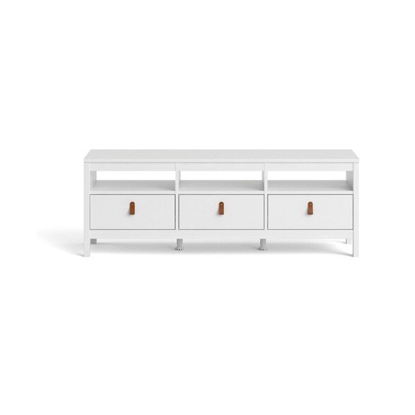 TV spintelė baltos spalvos 151x54 cm Madrid – Tvilum