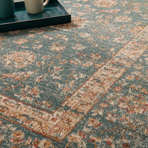 Smaragdinės spalvos kilimas 240x340 cm Raja – Asiatic Carpets-image-4