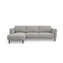 Kampinė sofa smėlio spalvos (su kairiuoju kampu) Hero – Scandic