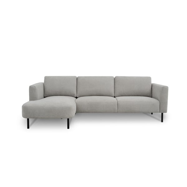 Kampinė sofa smėlio spalvos (su kairiuoju kampu) Hero – Scandic