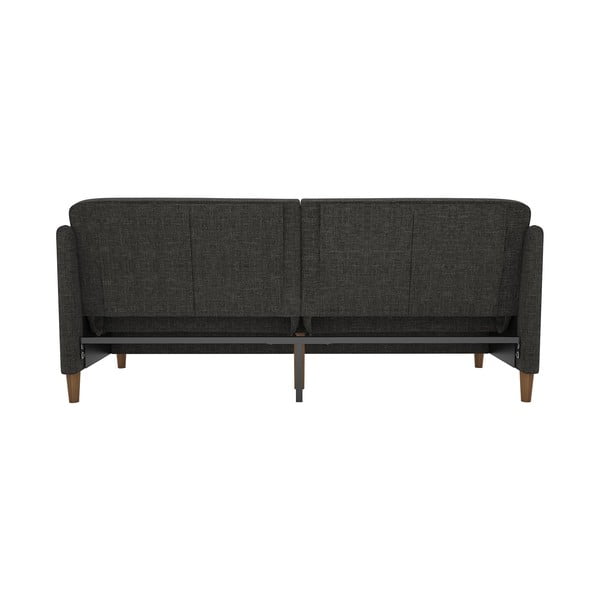 Tamsiai pilka sofa lova 196 cm Jasper - Støraa-image-4