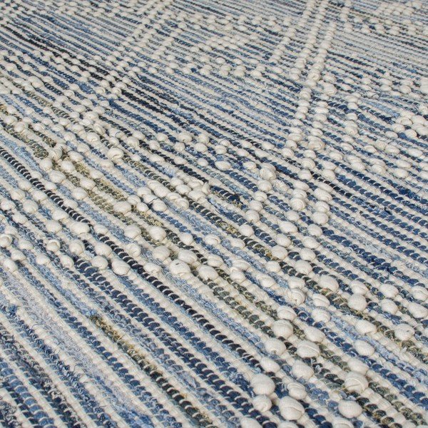 Mėlynas medvilninis kilimas Flair Rugs Lissie, 120 x 170 cm-image-2