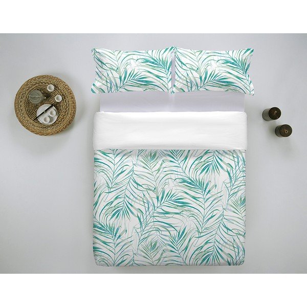 2 medvilninių pagalvių užvalkalų rinkinys Marghett Baker Aqua, 50 x 75 cm-image-1