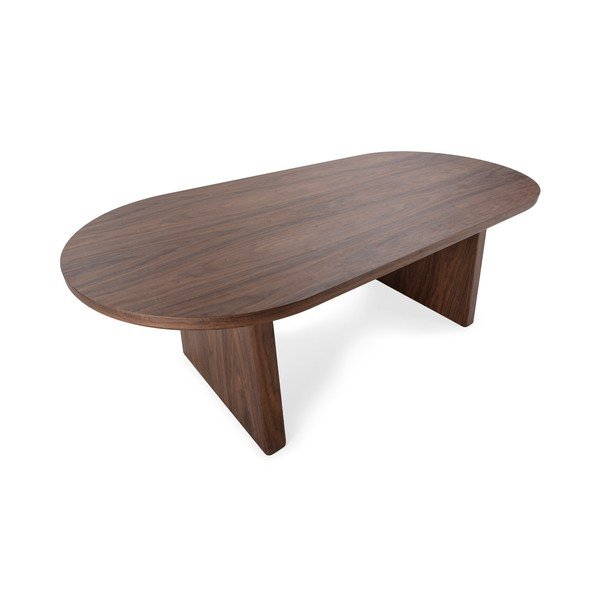 Valgomojo stalas iš riešutmedžio 100x200 cm Blair – MOME-image-3