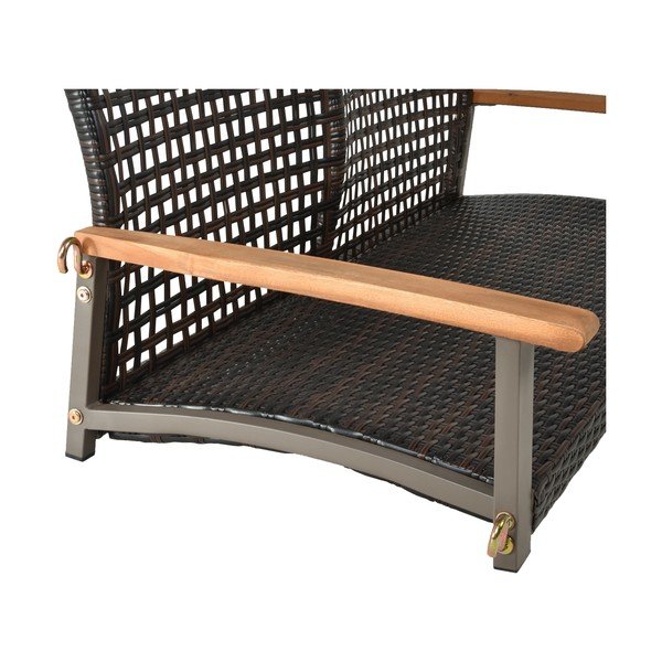 Sodo supamasis suoliukas rudos spalvos Cuneo – Garden Pleasure-image-3