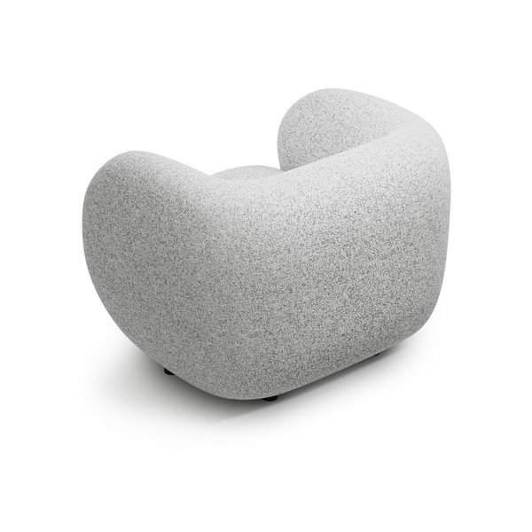 Šviesiai pilkos spalvos krėslas Kate – Micadoni -image-2