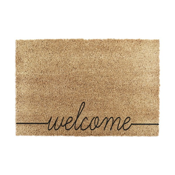 Iš kokoso pluošto grindų kilimėlis 40x60 cm Curly – Artsy Doormats