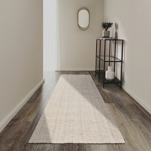 Apverčiamas/rankų darbo baltos spalvos iš džiuto kilimas 80x200 cm Rosalie – Villeroy&Boch-image-1