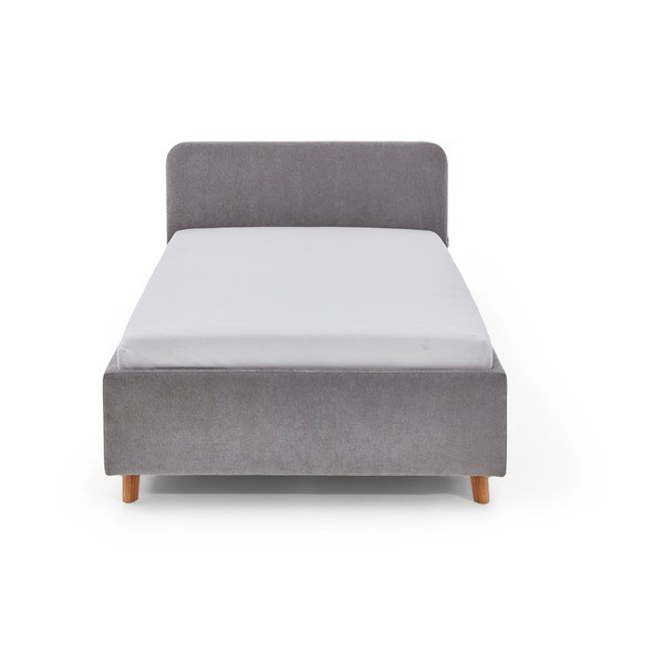Pilkos spalvos vaikiška lova be grotelių 120x200 cm Cosy – Meise Möbel