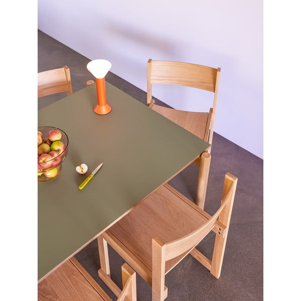 Stalinis šviestuvas oranžinės spalvos su pritemdymo funkcija (aukštis 30 cm) Flash – Hübsch-image-4
