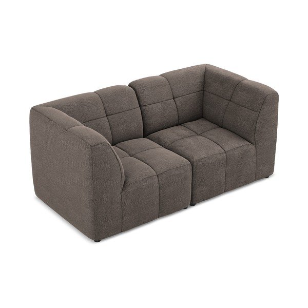 Rudos spalvos sofa iš boucle 180 cm Aloha – Makamii-image-3