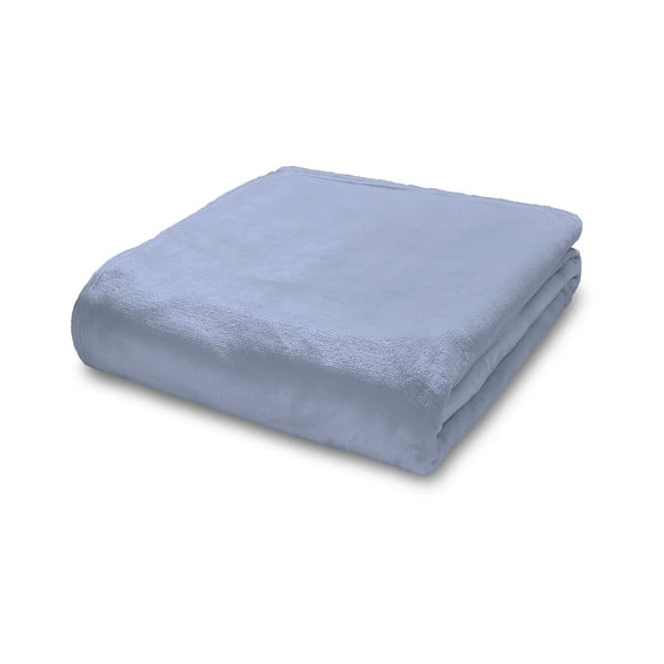 Šviesiai mėlynos spalvos iš mikropliušo lovatiesė 200x240 cm Raschel Velvet – Catherine Lansfield