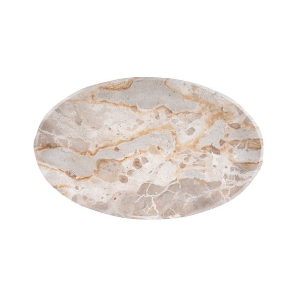 Iš marmuro dekoratyvinis padėklas 25x40 cm Waved – PT LIVING-image-2