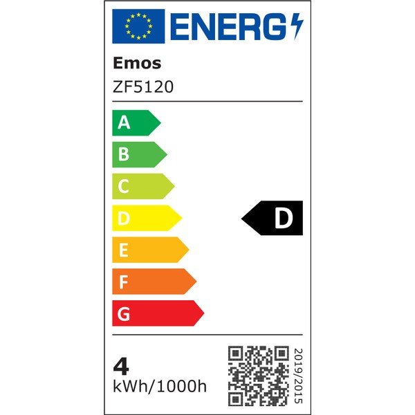 Šilta LED/su kaitinimo siūleliu lemputė 3 W E27, – EMOS-image-2