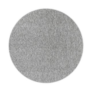 Apvalios formos kilimas šviesiai pilkos spalvos ø 160 cm Nizza – Ayyildiz Carpets