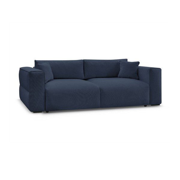 Mėlynos spalvos sulankstoma/su sandėliavimo vieta sofa 265 cm Ezechiel – Bobochic Paris-image-2