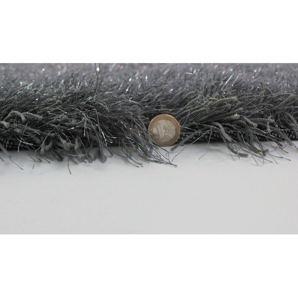 Tamsiai pilkas kilimas Flair Rugs Dazzle Charcoal, 160 x 230 cm-image-3