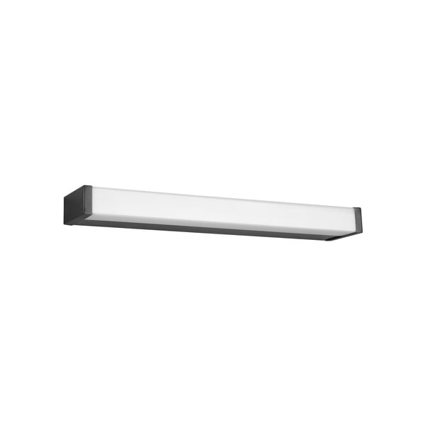 Matinės juodos spalvos LED sieninis šviestuvas (ilgis 42 cm) Fabio - Trio