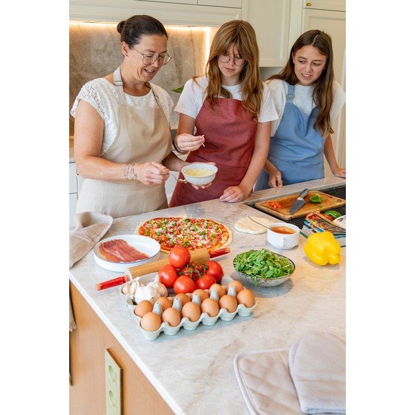 Iš medvilnės prijuostė Somerset – Tiseco Home Studio-image-1