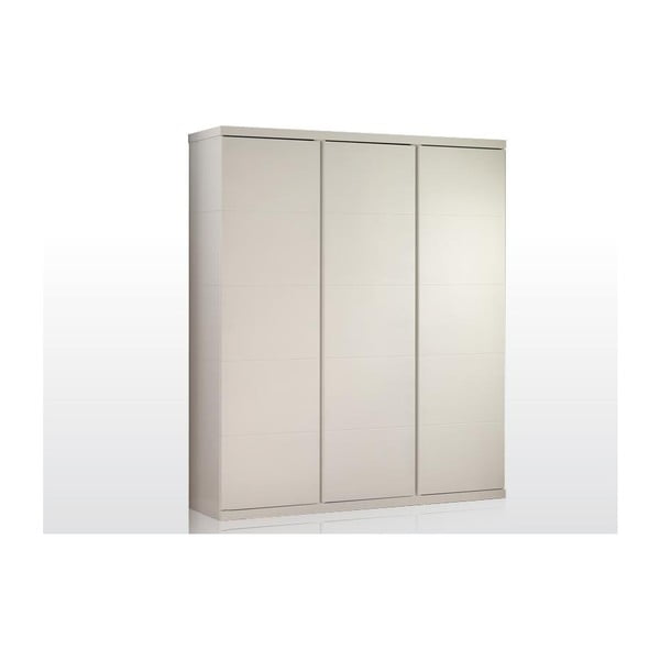 Balta drabužių spinta "Vipack Lara", aukštis 204 cm-image-2