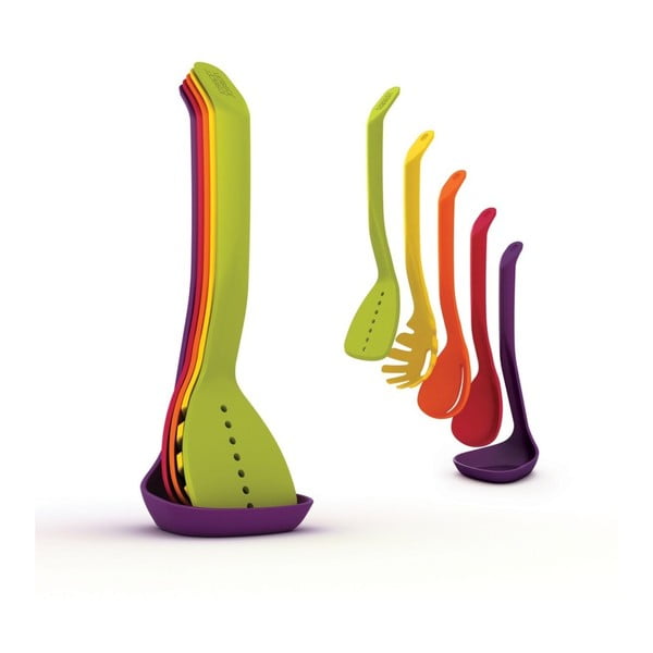 Joseph Joseph lizdinis kompaktiškas 5 virtuvės įrankių rinkinys-image-2