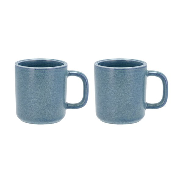 2 mėlynos spalvos porcelianinių puodelių rinkinys Villa Collection Fjord, 250 ml