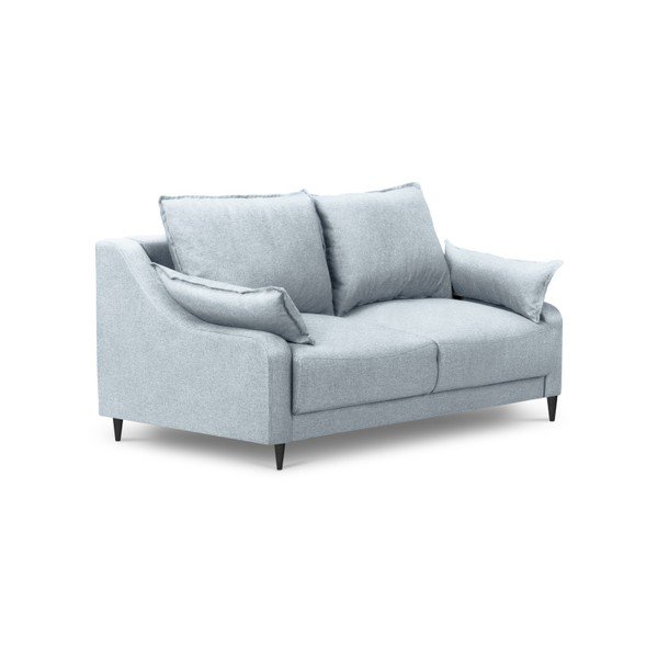 Šviesiai mėlyna sofa Mazzini Sofas Ancolie, 150 cm-image-2