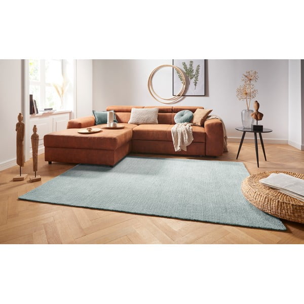 Šviesiai mėlynas kilimas Mint Rugs Supersoft, 120 x 170 cm-image-1