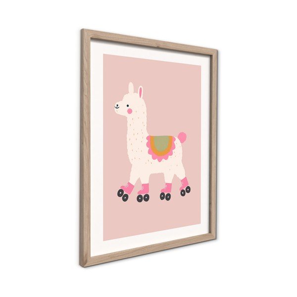 Vaikiškas paveikslas 30x40 cm Roller Llama – Styler-image-4