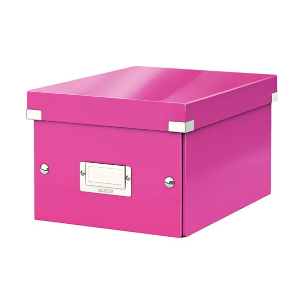 Rožinė laikymo dėžutė Leitz Universal, 28 cm ilgio