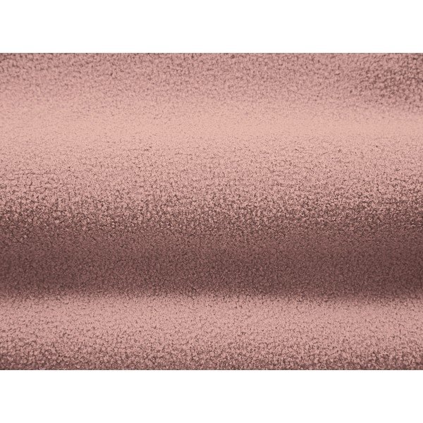 Šviesiai rožinės spalvos kampinė sofa iš boucle (su dešiniuoju kampu/su gultu) Jenny – Micadoni -image-4