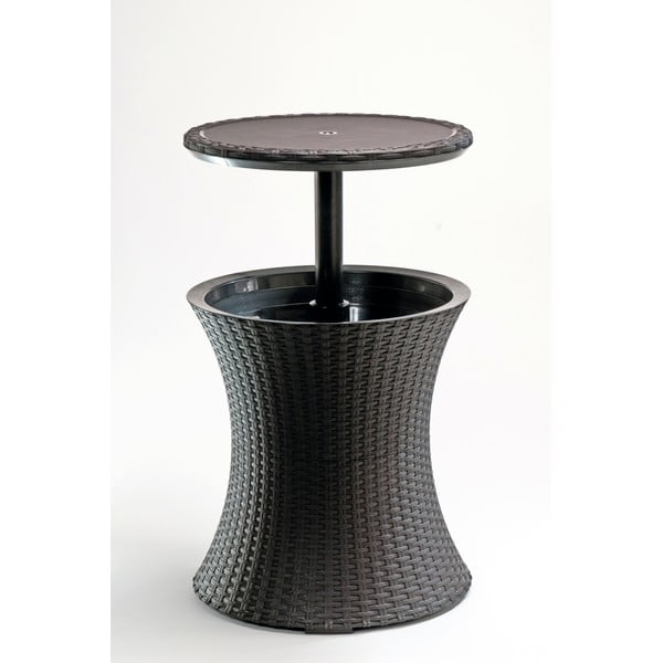 Apvalios formos sodo stalas su padėklu 49.5x49.5 cm Cool – Keter
