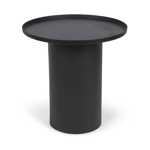 Iš metalo apvalios formos šoninis stalas ø 45 cm Fleksa – Kave Home