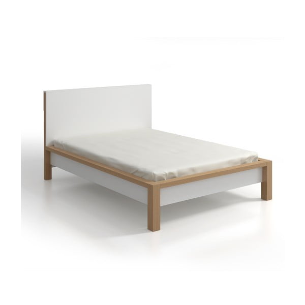Dvigulė lova iš pušies medienos SKANDICA InBig, 160 x 200 cm