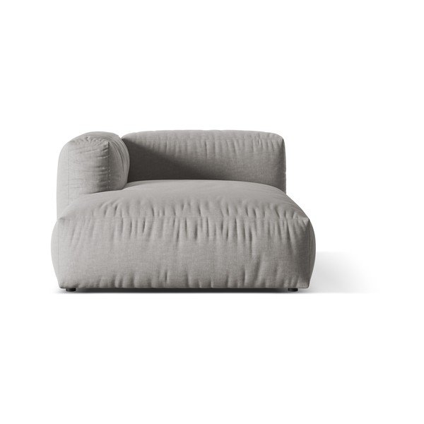 Modulinė sofos dalis šviesiai pilkos spalvos (su kairiuoju kampu) Martina – Micadoni Home-image-2